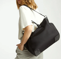 Sac à langer de luxe 3-en-1 pour maman, sac fourre-tout portable avec sangles de poussette, sac à main de voyage quotidien pour maman