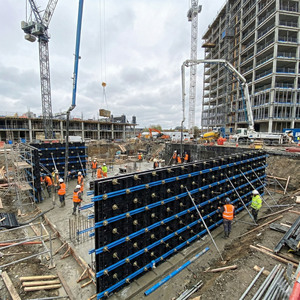 MINGLEI Verstellbares Betonschalungssystem Betonsäulenform Kunststoff Verstellbares Schalungssystem - Product Image 5