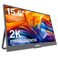 Monitor Portátil Innoview de 15.6 Pulgadas con Soporte, 2K QHD 60Hz, con Tipo C HDMI para Laptop, Macbook, PS, Xbox, Switch