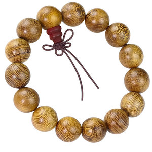 Chicken Wing Wood <b>Bracelet</b> 15mm Wooden Single Loop Unisex Cultural Ornament Gift - Product Image 5