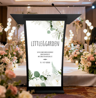 P1.25 Smart LED Lectern Display Fine Pitch Digital Podium untuk Ibadah Gereja, Konferensi, dan Pidato Publik