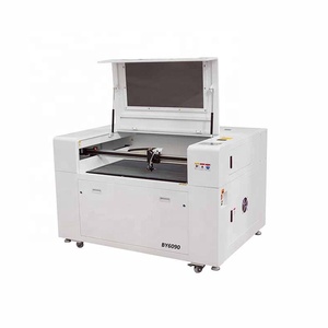 เครื่องแกะสลักและตัดด้วยเลเซอร์ Co2 รุ่น BY6090 80W ขนาด 0.6*0.9 เมตร ราคาประหยัด ขายดี พร้อมการใช้งานที่หลากหลาย - Product Image 1