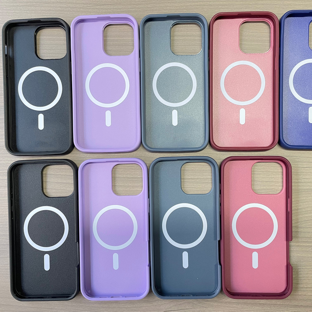 Wholesale Mobile Phone Case for iPhone 15 Pro Max Case Strong Magnetic Symmetry Phone Cover for iPhone 16 Pro Max