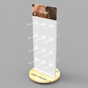 360 ° xoay <span class=keywords><strong>Acrylic</strong></span> Bông tai spinner hiển thị trang sức hiển thị đứng Bông tai hiển thị đứng cho cửa hàng - Product Image 2