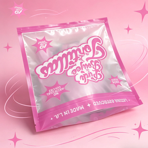 Custom Printed Three Side Seal Zipper <b>Foil</b> Pouch Food Resealable Packaging Bag With Clear <b>Window</b> For Tortilla Snack - Product Image 4