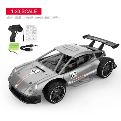 1:24 Scale Battery Operated High Speed Remote Control Fast Drift RC Racing Diecast Toy Vehicles Model Car With USB