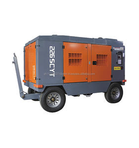Hot Sale 18Bar <b>Portable</b> Diesel Air Compressor in Peru Core Components Engine Air Cooled 380V Lubricated - Product Image 6