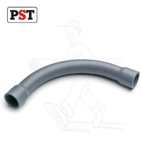 Coude de conduit en PVC à rayon standard 3/4 po, de 1/2 po à 4 po, pour la protection des câbles électriques