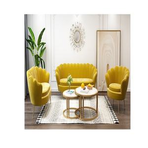 Đồ nội thất phòng khách hiện đại Thiết kế ghế bọc nhung cho nhà hàng Ghế Nhà Hàng sang trọng màu tím - Product Image 2