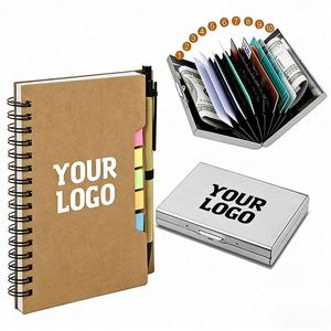 Wholesale Eco-Friendly Logo <b>Small</b> Size <b>Notebook</b> With Pen Sticky Notes for School Business Promo Gift Notepads - Product Image 1