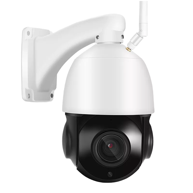 P2P 20X Zoom H.265 POE PTZ Outdoor IP Camera CMOS AI IR 5MP Two-Way Audio Night Vision Auto Tracking 360 Wide Angle IP66 NVR