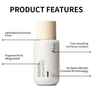 Esencia Hidratante Ligera con Ceramidas, Crema Facial Hidratante, Fortalece la Barrera Cutánea, Péptidos Antienvejecimiento - Product Image 3