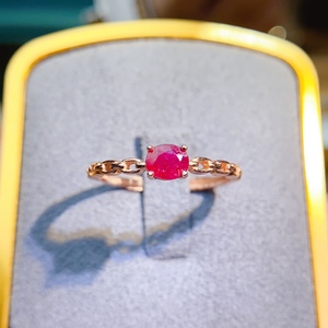 Anillo de <span class=keywords><strong>sello</strong></span> de rubí natural 925 estilo de <span class=keywords><strong>sello</strong></span> de plata esterlina al por mayor clásico - Product Image 1
