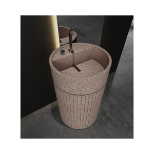 <span class=keywords><strong>Colonne</strong></span> <span class=keywords><strong>de</strong></span> lavabo ovale moderne Nouveau design <span class=keywords><strong>de</strong></span> piédestal autoportant en pierre artificielle rectangle poli pour villas <span class=keywords><strong>salle</strong></span> <span class=keywords><strong>de</strong></span> <span class=keywords><strong>bain</strong></span> - Product Image 1
