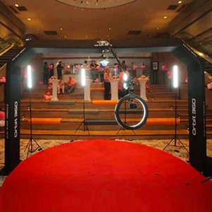 Photomaton 360° de haute qualité 2025, enclos en métal, télécommande, impression instantanée, compatible avec les smartphones, les appareils photo reflex numériques et les iPad - Product Image 6