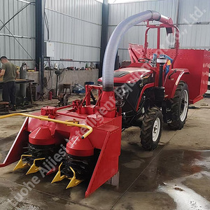 Tự hành màu xanh lá cây thức ăn gia súc gặt đập nhỏ ngô kết hợp gặt đập Ủ Chua - Product Image 1