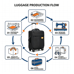 Valise de <span class=keywords><strong>cabine</strong></span> à <span class=keywords><strong>roulettes</strong></span> pour hommes, <span class=keywords><strong>sac</strong></span> de voyage d'affaires, bagage à main pour <span class=keywords><strong>avion</strong></span>, MOQ 100 pièces - Product Image 5