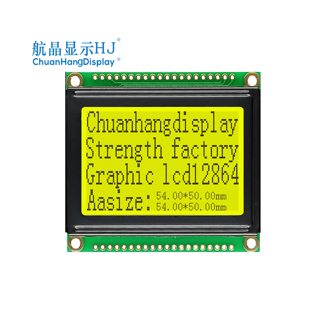 CH12864K Font Library ST7920 LCD Module Simplified Traditional 128x64 Dot Matrix Smart COB LCD Display Parallel/Serial Port