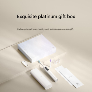 MiJia Sonic <span class=keywords><strong>brosse</strong></span> à dents électrique Pro blanc or boîte-cadeau 4 Modes <span class=keywords><strong>Ultra</strong></span>-longue durée de vie de la batterie minuterie intelligente IPX8 étanche pour adultes - Product Image 6