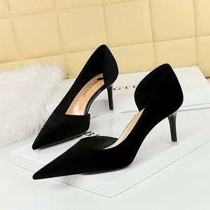 Escarpins de bureau pour femme à talon chaton, nouvelle collection 2025, sexy, pour soirée, mariage, grande taille 43, talons de luxe pour femme - Product Image 2