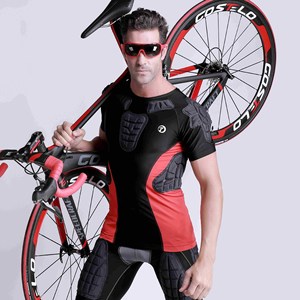 Combinaison de protection d'été personnalisée, ensemble de vêtements de protection pour <span class=keywords><strong>moto</strong></span>, protection des hanches pour le hockey sur glace, le ski, uniforme de baseball et de softball - Product Image 1
