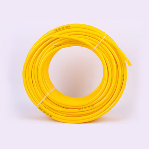Guoma Ruixiang Fluorescent Yellow Car Wash Hose 10M <b>PVC</b> Flexible High Pressure Water Supply Hose For Degreasing - Product Image 1