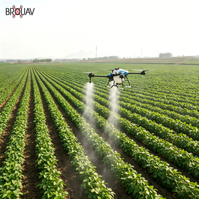 Hot Sale Professional BROUAV Dji T60 T50 Agricultural Drone 60 Liter Pump Sprayer Motor Cost-Effective Easy Operate 1 Year