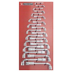 FACOM - 75.JN10 Jeux de clés à douille métriques et coudées-EAN 3148515322457 WRENCHES ANGLED SOCKET WRENCHES - Product Image 4