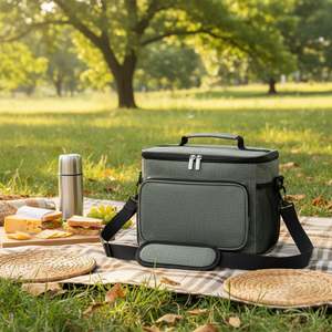 Bolsa Térmica para Almuerzo Personalizada OEM, Capacidad para 15 Latas, Revestimiento de Grado Alimenticio, Entrega de Alimentos, Bajo MOQ, Fabricante - Product Image 6