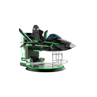Simulador de Vuelo de Avión VR Profesional para Interiores, Máquina de Juegos de Arcade con Construcción Metálica para Centros Comerciales y Aeropuertos
