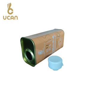 Contenitori metallici in banda stagnata quadrati da 500ml, piccoli barattoli <span class=keywords><strong>di</strong></span> latta vuoti per imballaggi alimentari/<span class=keywords><strong>olio</strong></span> per alimenti per bambini e conservazione dell'<span class=keywords><strong>olio</strong></span> d'<span class=keywords><strong>oliva</strong></span> - Product Image 6