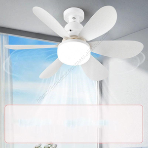 Vente en gros, vente chaude, ventilateur LED détachable, lampe, éclairage E27, silencieux, plafond avec télécommande pour chambre à coucher, salon - Product Image 3