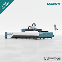Machine de découpe laser à fibre industrielle haute vitesse et haute puissance LX4020FC, machines laser CNC pour la découpe de tôles en acier