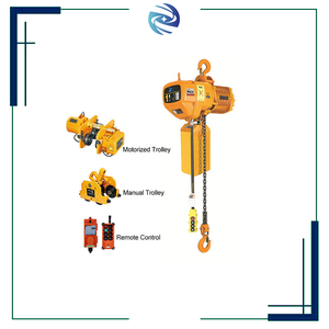 Lift rantai listrik kapasitas 2t3M kuat kecepatan tunggal 380V meningkatkan produktivitas untuk ritel Hotel Baja Logam UNTUK RESTORAN - Product Image 2