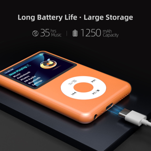 Reproductor de Música Innioasis Classic Y1 de 128 GB, Tarjeta de Plástico, Sonido sin Pérdidas, Mini Walkman de Bolsillo, Reproductor de Música Deportivo <span class=keywords><strong>MP3</strong></span>/WAV con Radio FM - Product Image 4