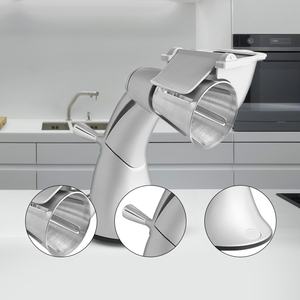 Thiết Kế Mới Salad Maker Đa Chức Năng Chế Biến Thực Phẩm Máy 5 Trong 1 Thép Không Gỉ Salad Shredder Cho Nhà Bếp - Product Image 4