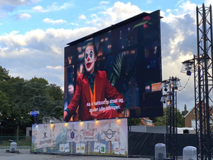 Vente en gros de matériel de dj de signalisation numérique publicité film flexible intérieur led écran publicitaire de <span class=keywords><strong>location</strong></span> - Product Image 6