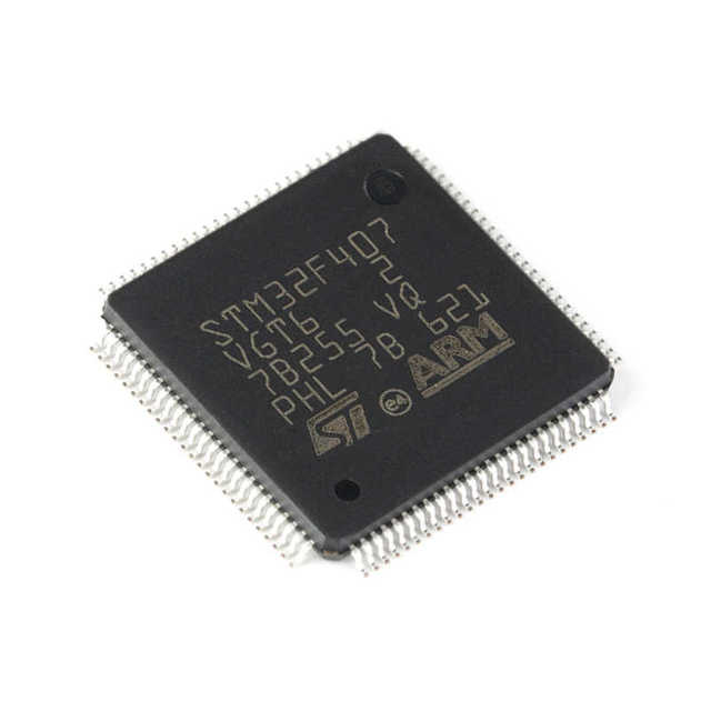 STM32F407xx 32-Bit Microcontroller MCU Microcontroller ARM Cortex-M4 Core LQFP-100 Package STM32F407VGT6