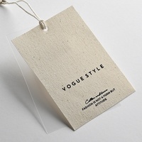 Étiquettes suspendues en lin avec logo noir personnalisé, sacs pour vêtements, étiquettes d'emballage pour chaussures, étiquettes suspendues pour vêtements