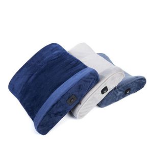 سيارة استخدام بطارية كهربية تعمل بالاهتزاز الخلفي قطني غطاء وسادة خصر مدلك - Product Image 1