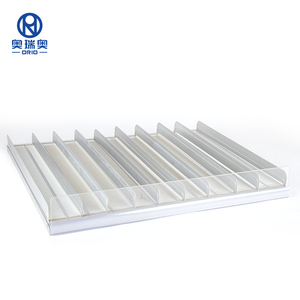 Trọng lực thức ăn Con lăn Kệ Giá trượt Kệ hệ thống nước giải khát chai uống Con lăn kệ làm bằng nhựa <span class=keywords><strong>Acrylic</strong></span> kim loại cho - Product Image 1