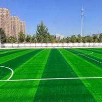 30mm PP Kunstrasen Weicher Hochbelastbarer Fußballrasen für Sportplätze & Hinterhöfe Innen- und Außenbereich