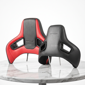 SSCUS Superior OEM - Reposacabezas de Cuero PU Moldeado en Frío para Asiento de Coche, Estilo Deportivo, Construcción Ligera, Silla Ergonómica de Oficina - Product Image 1
