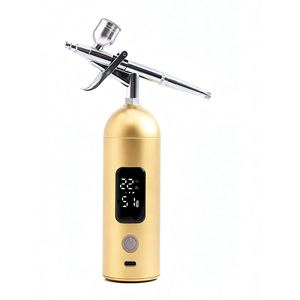 Aerógrafo LED Cuadrado Favorito de los Artistas, 35 PSI de Presión Ajustable, 3 Configuraciones de Presión, Boquilla de 0.2-0.6 mm, Ecológico, por Gravedad - Product Image 3
