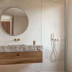 Cbmart עיצוב חדש עץ עץ לבוד כיור אמבטיה קטנה עמיד למים לשטוף ארון - Product Image 3