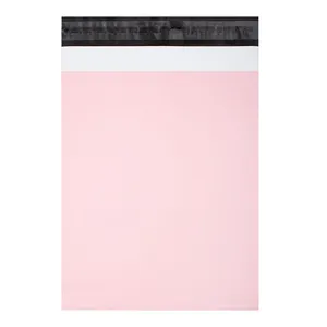 Индивидуальный Логотип, розовый цвет, пластиковая Полиэтиленовая упаковка, доставка, почтовые пакеты, конверт, КУРЬЕРСКАЯ ПОЧТА, сумка для одежды