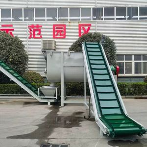 เครื่องผสมขนาดใหญ่ 5000 ลิตร สำหรับอาหารสัตว์ อาหารนก ปุ๋ยอุตสาหกรรม เครื่องบรรจุภัณฑ์ขนาด 10-50 กิโลกรัม พร้อมเครื่องผสม - Product Image 5