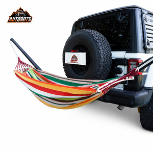 <span class=keywords><strong>Soporte</strong></span> de Acero Portátil para Remolque de Jeep, Capacidad de 772 lb, Compatible <span class=keywords><strong>con</strong></span> Receptor de 2 Pulgadas, <span class=keywords><strong>con</strong></span> <span class=keywords><strong>Hamaca</strong></span> para Camioneta, Wrangler, SUV, Camping, Viajes Todoterreno - Product Image 1
