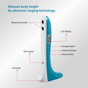 Il miglior misuratore di <span class=keywords><strong>altezza</strong></span> del corpo digitale misuratore di <span class=keywords><strong>altezza</strong></span> ad ultrasuoni statura dello strumento per bambini - Product Image 5
