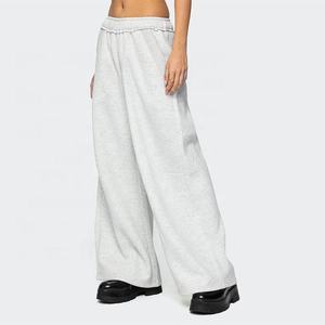 High Quality Casual Sweatpants for Women 100% Cotton Heavyweights Jogger Sweat Pants - Product Image 3